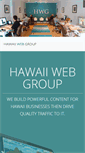 Mobile Screenshot of hawaiiwebgroup.com